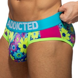 Slip de la marca ADDICTED - Calzoncillos margarita de baño - Ref : AD1233 C08