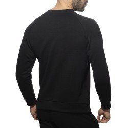 Sweatshirt Recycled Cotton - noir - ADDICTED : vente T-shirt manche...