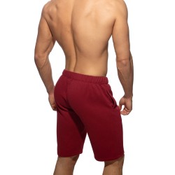 Bermuda of the brand ADDICTED - Recycled Bermuda shorts Cotton - burgundy - Ref : AD1230 C29