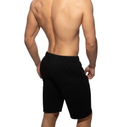 Bermuda der Marke ADDICTED - Recycelte Bermudashorts Baumwolle - schwarz - Ref : AD1230 C10