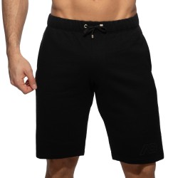 Bermuda der Marke ADDICTED - Recycelte Bermudashorts Baumwolle - schwarz - Ref : AD1230 C10