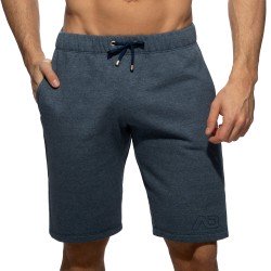 Bermuda recycled Cotton - navy - ADDICTED : sale of Bermuda for men...