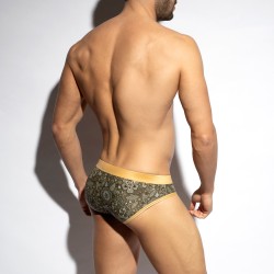 Slip del marchio ES COLLECTION - Slip arabo - kaki - Ref : UN571 C12