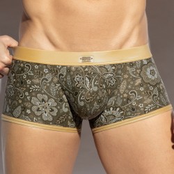 Boxer, shorty de la marque ES COLLECTION - Trunk Arabic - kaki - Ref : UN572 C12