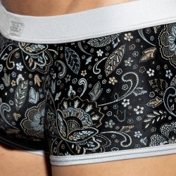 Boxershorts, Shorty der Marke ES COLLECTION - Kofferraum Arabisch - schwarz - Ref : UN572 C10