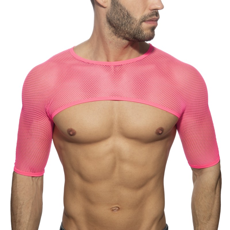 Maniche del marchio ADDICTED - Neon Spalla - Top rosa - Ref : ADP04 C34