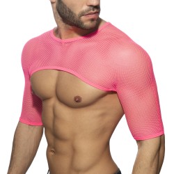 Maniche del marchio ADDICTED - Neon Spalla - Top rosa - Ref : ADP04 C34