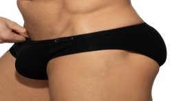 Packs del marchio ADDICTED - Slip bikini basic (confezione da 3) - Nero - Ref : AD1240P C10