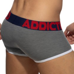 Boxer shorts, Shorty of the brand ADDICTED - Trunk AD Spades - grey - Ref : AD1248 C15