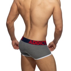 Pantaloncini boxer, Shorty del marchio ADDICTED - Baule AD Picche - grigio - Ref : AD1248 C15