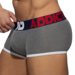 Pantaloncini boxer, Shorty del marchio ADDICTED - Baule AD Picche - grigio - Ref : AD1248 C15