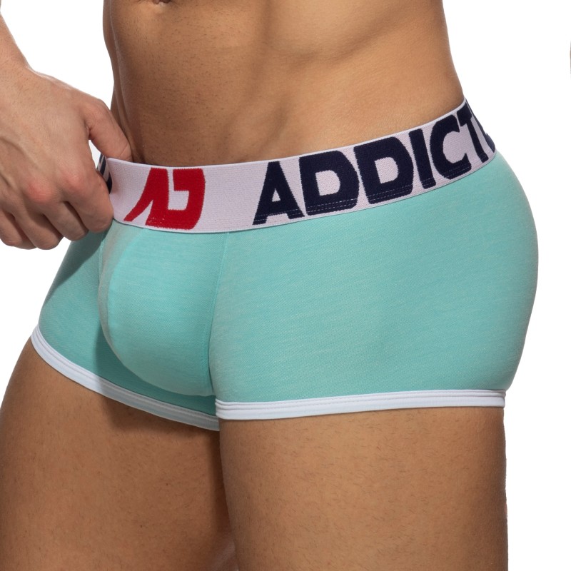 Pantaloncini boxer, Shorty del marchio ADDICTED - Baule AD Picche - blu - Ref : AD1248 C08