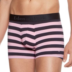 Pantaloncini boxer, Shorty del marchio EDEN PARK - Pantaloncini boxer a righe rosa - Ref : E201E41 398