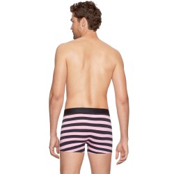 Pantaloncini boxer, Shorty del marchio EDEN PARK - Pantaloncini boxer a righe rosa - Ref : E201E41 398