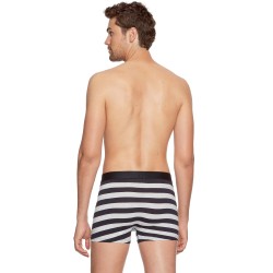 Pantaloncini boxer, Shorty del marchio EDEN PARK - Boxer a righe grigie - Ref : E201E41 169