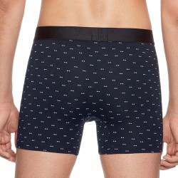 Boxershorts, Shorty der Marke EDEN PARK - Boxer Eden Park Marine Muster Fliege Knoten - Ref : E644E49 039