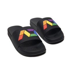 Accessoire de bain de la marque ADDICTED - AD rainbow slides - Ref : AD1140 C10