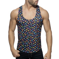 Tank top of the brand ADDICTED - Emoji Tank Top - Ref : AD1238 C09