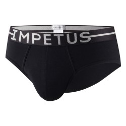 Slip de la marca IMPETUS - Calzoncillo Cotton Stretch Impetus - negro - Ref : 1152021 020