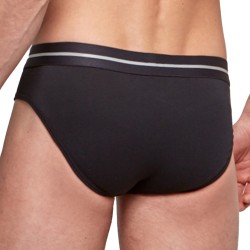 Slip de la marca IMPETUS - Calzoncillo Cotton Stretch Impetus - negro - Ref : 1152021 020