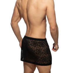 Loungewear de la marque ADDICTED - Flowery Lace skirt - noir - Ref : AD1254 C10