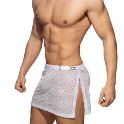 Loungewear of the brand ADDICTED - Flowery Lace skirt - white - Ref : AD1254 C01