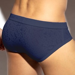 Slip del marchio ES COLLECTION - Daisy Slip flower - navy - Ref : UN594 C09