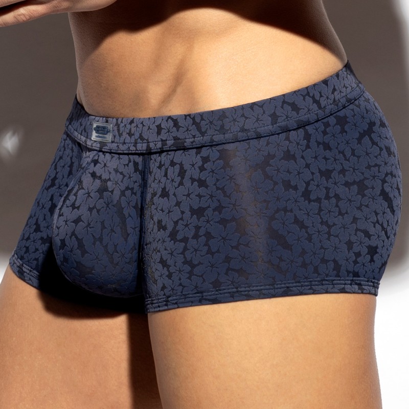 Boxershorts, Shorty der Marke ES COLLECTION - Stamm Gänseblümchen Blume - marine - Ref : UN595 C09