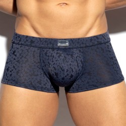 Boxer shorts, Shorty of the brand ES COLLECTION - Trunk Daisy flower - marine - Ref : UN595 C09