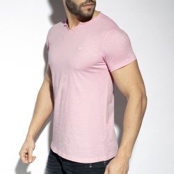 Top of the brand ES COLLECTION - Flame luxury - pink T-shirt - Ref : TS305 C05