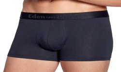 Boxershorts, Shorty der Marke EDEN PARK - 2er-Set Eden Park Boxershorts marineblau, rosa und einfarbig gestreift - Ref : EP1221E