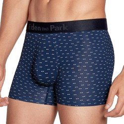 Boxer shorts, Shorty of the brand EDEN PARK - Eden Park boxer shorts with bow tie pattern white- blue - Ref : E644E49 BL010