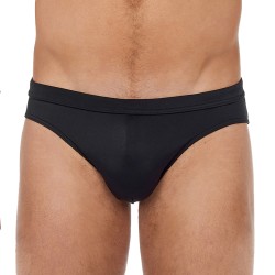 Bath Brief of the brand HOM - Mini Swim Briefs HOM Sea life - black - Ref : 402534 0004