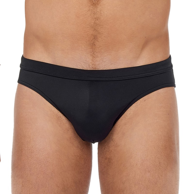 Bath Brief of the brand HOM - Mini Swim Briefs HOM Sea life - black - Ref : 402534 0004