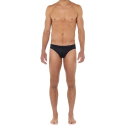 Bath Brief of the brand HOM - Mini Swim Briefs HOM Sea life - black - Ref : 402534 0004