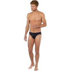 Bath Brief of the brand HOM - Mini Swim Briefs HOM Sea life - black - Ref : 402534 0004