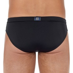 Bath Brief of the brand HOM - Mini Swim Briefs HOM Sea life - black - Ref : 402534 0004