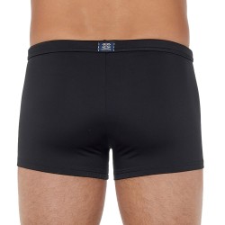 Calzoncillos Boxer, baño Shorty de la marca HOM - Bañador HOM Sea life - negro - Ref : 402535 0004