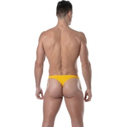 Bath Brief of the brand TOF PARIS - Tof Paris Plain - yellow swim thong - Ref : TOF380J