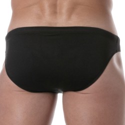 Slip de bain de la marque TOF PARIS - Mini Slip de bain Tof Paris Plain - noir - Ref : TOF379N