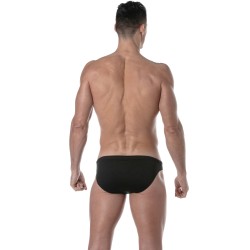 Badeschein der Marke TOF PARIS - Mini-Badehose Tof Paris Plain - schwarz - Ref : TOF379N