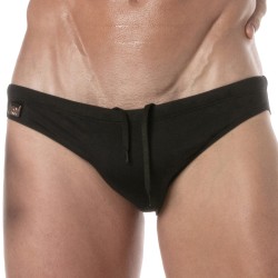 Slip de bain de la marque TOF PARIS - Mini Slip de bain Tof Paris Plain - noir - Ref : TOF379N