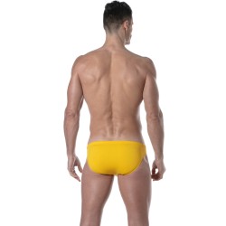 Badeschein der Marke TOF PARIS - Mini-Badehose Tof Paris Plain - gelb - Ref : TOF379J