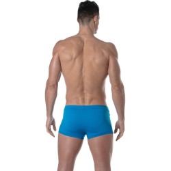 Boxer Shorts, Bad Shorty der Marke TOF PARIS - Tof Paris Plain - türkis Badehose - Ref : TOF378T