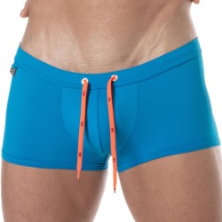 Boxer Shorts, Bad Shorty der Marke TOF PARIS - Tof Paris Plain - türkis Badehose - Ref : TOF378T