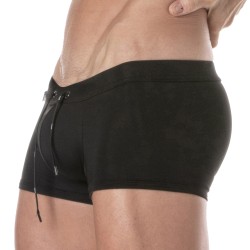 Calzoncillos Boxer, baño Shorty de la marca TOF PARIS - Bóxers de baño Tof Paris Plain - negro - Ref : TOF378N