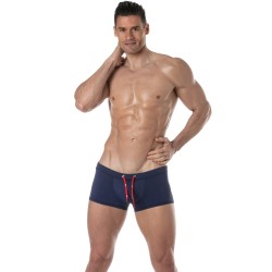 Boxer Shorts, Bath Shorty of the brand TOF PARIS - Tof Paris Plain - navy Swim Trunks - Ref : TOF378BU