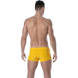 Calzoncillos Boxer, baño Shorty de la marca TOF PARIS - Bóxers de baño Tof Paris Plain - amarillo - Ref : TOF378J