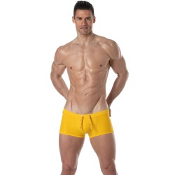 Boxer Shorts, Bath Shorty of the brand TOF PARIS - Tof Paris Plain - yellow Swim Trunks - Ref : TOF378J