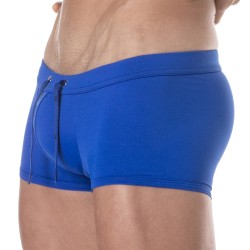 Boxer, shorty de bain de la marque TOF PARIS - Boxer de bain Tof Paris Plain - bleu royal - Ref : TOF378BUR